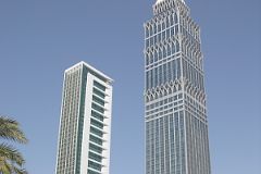 Dubai Sheikh Zayed Road 06 Capricorn Tower and The Tower
